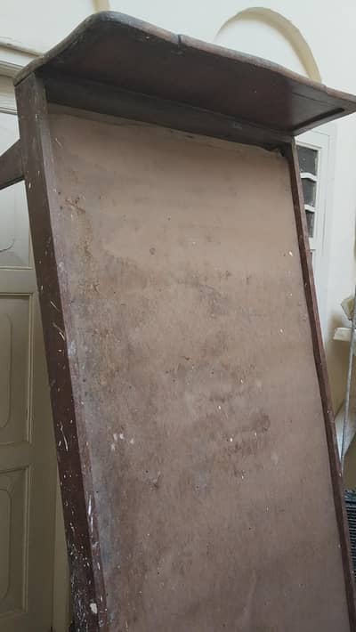 single bed and chairs