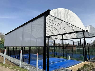 Padel court shade / Warehouse shade / Marquee shade /Car Parking shed