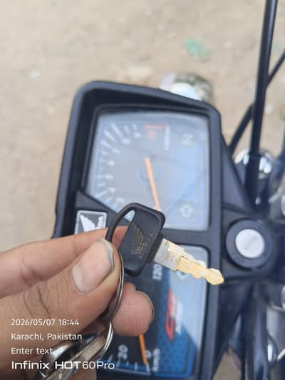 Honda 125 Model 2025 Karachi number
