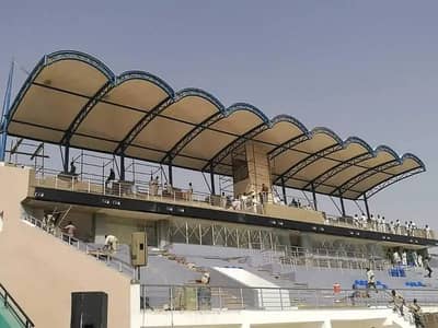 Stadium Shade / Pole parking / Canopy shade / Window shade / Pvc Shed