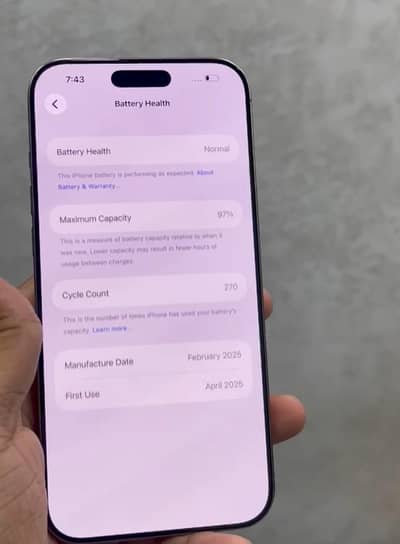 I phone 16 pro Max