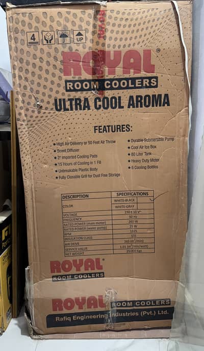 BRAND NEW BOX PACK ROOM COOLER