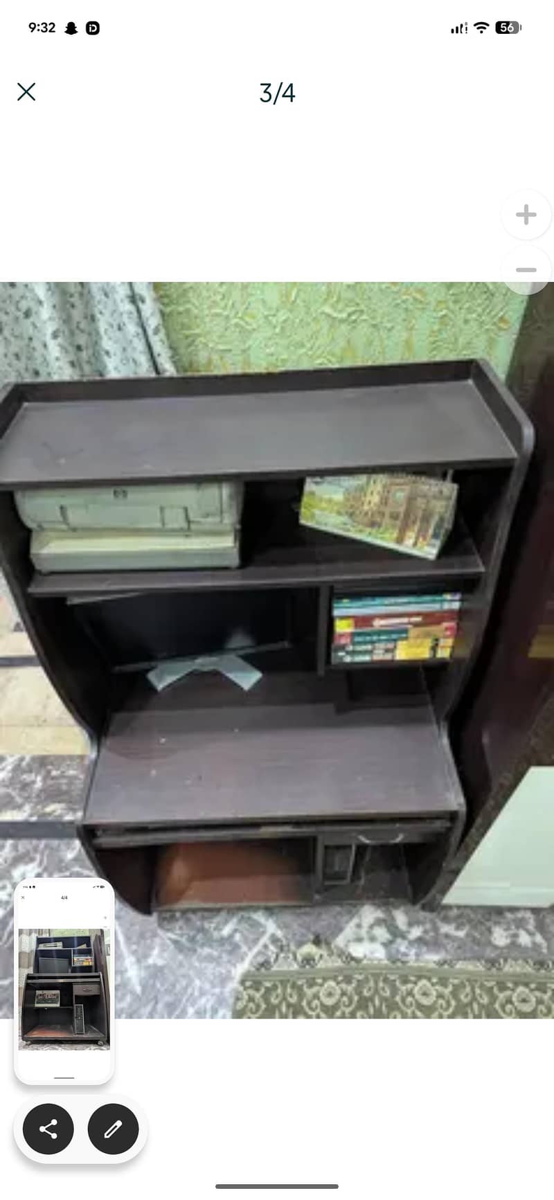 Solid Wood Computer Table / Study Desk 2