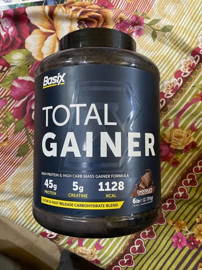 Total Gainer High Protein and High Carb Mass Gainer Chocolate Flavor