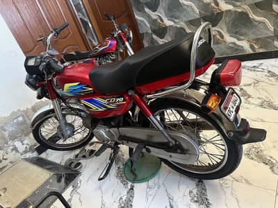 Honda cd 70 2021 lást month