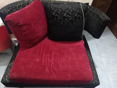 6 seater sofa set.