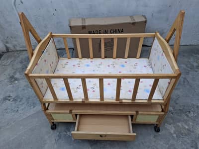 Baby Cot | Crib | Cradle Swing | Baby Cart with Mosquito Net ( 21k )