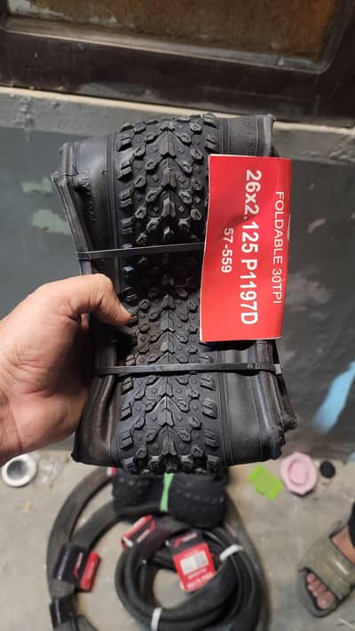Fincci Foldable 26x2.10 Mountain Bike Tires