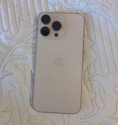 iPhone 16 Pro Max 256GB Desert Titanium Non PTA | 100% Battery
