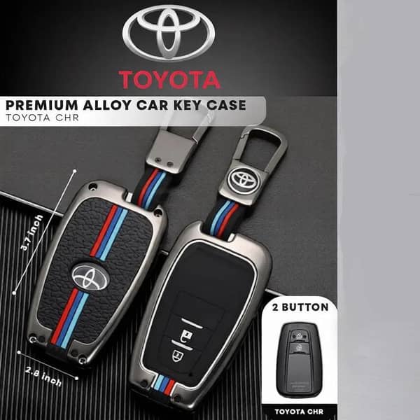 Toyota CHR Premium Quality Metal Key Remote Cover