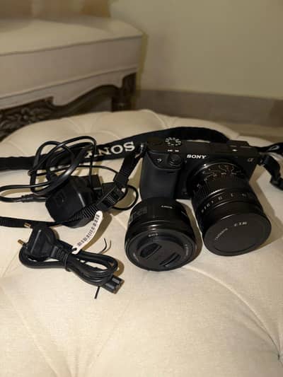 Sony A6400 Camera, Kinjoy VT 2500 tripod, 7artisansf1.4 lens