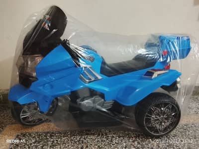 kids Electric Police Heavy Bike New condition All Ok. O3454O26O5O Call