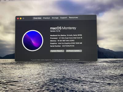 Macbook pro 2015 i5 2.7 ghz