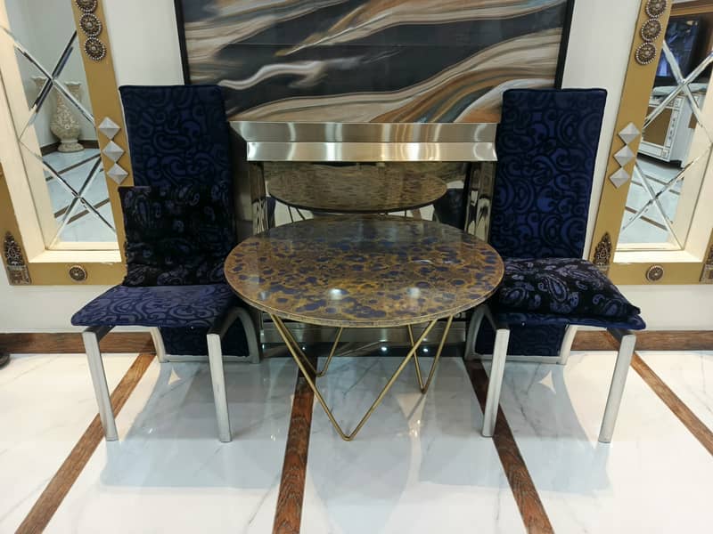 Round coffee centre table 1