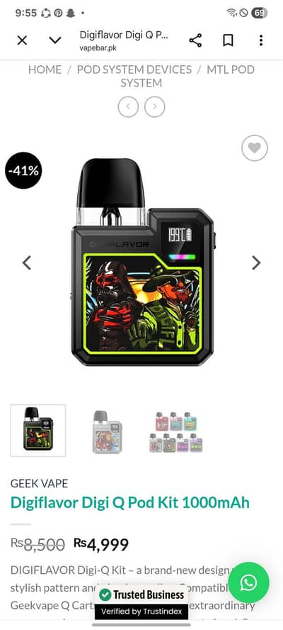 DIJI Q POD KIT NEW