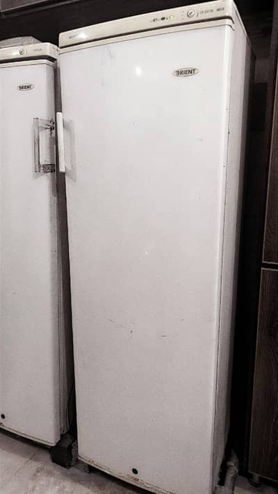 Fridge and freezer
