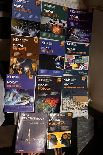 Mdcat books 2025, complete set, with step book