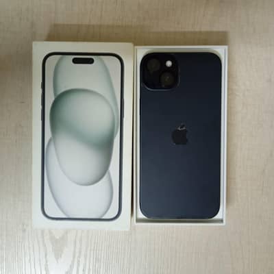 IPHONE 15 plus with box (jv)