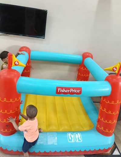 jumping castle good condition no leak age no repair