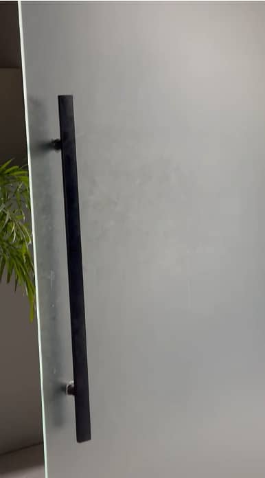 Tempered Glass door with all accessories