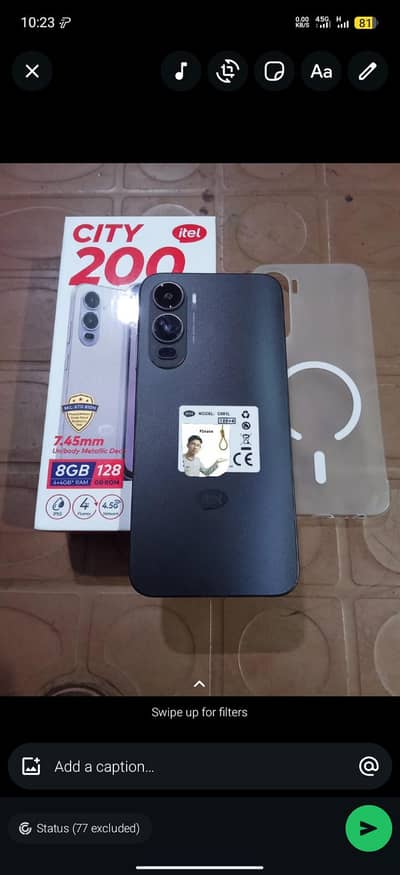 Itel City 200 4+8/128GB