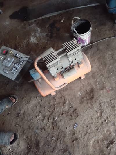 air compressor oil free