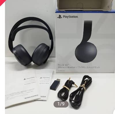 PS5 and PS4 Sony pulse 3d wireless headsets  new
