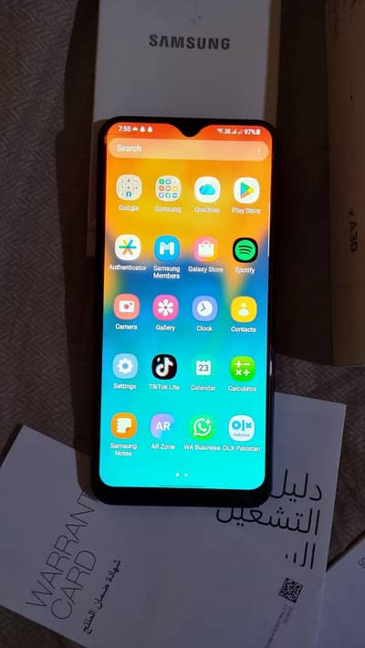 Samsung A30 with box ( 0300-3421501 )