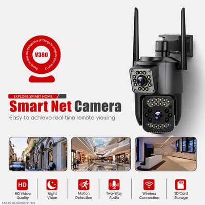 Smart Net Camera D400 HD 360 View Night Vision