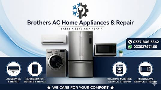 AC | Fridge | Washing Machine | Microwave Repair — Home Visit | Karach