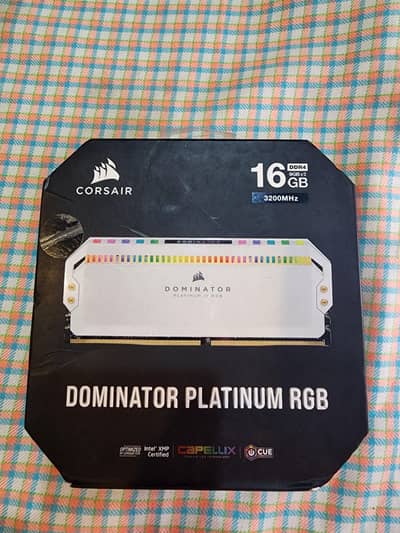 16 GB Ram Corsair Dominator Platinum RGB DDR4 Memory