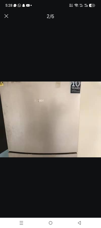 almost new fridge