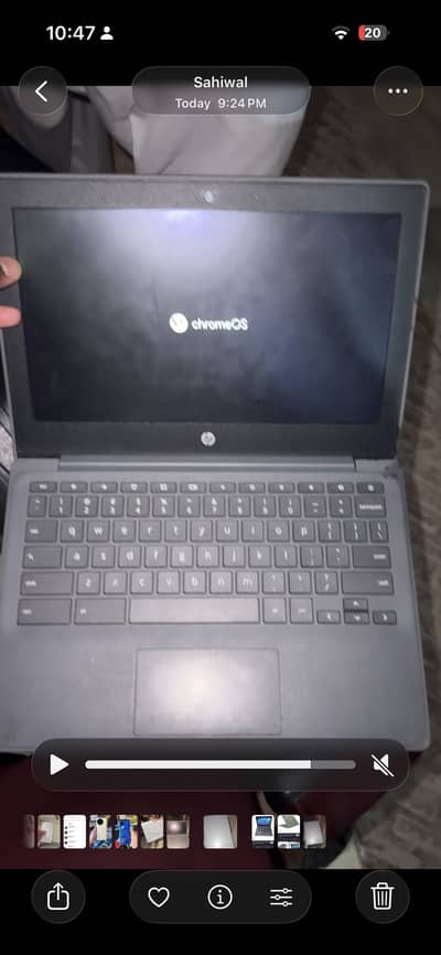 hp chrome book touch screen