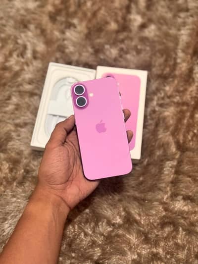 Iphone 16 PTA approved lush condition