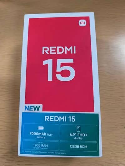 Redmi 15 8/128 urgent sale