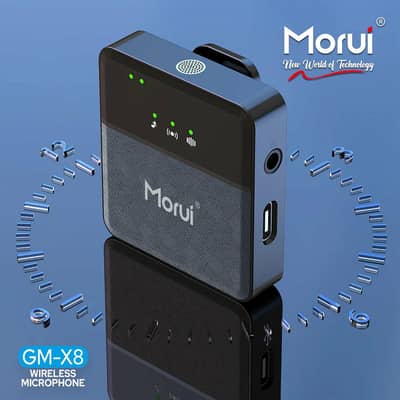 Wireless Microphone - Morui GMX 8  Mic