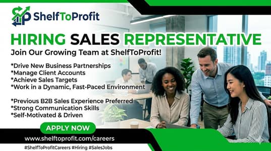 Hiring - Sales Representative