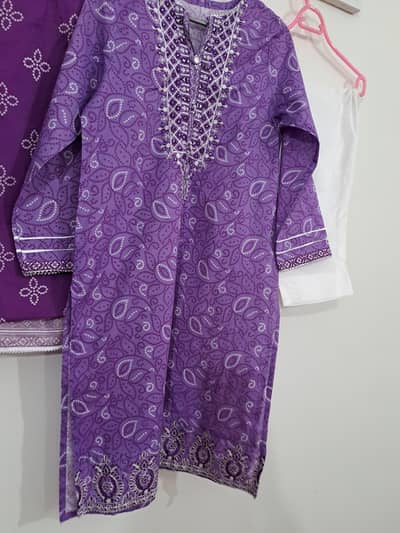 3pcs lawn suit