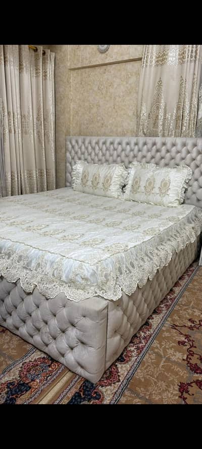 Wooden Bed and dressing for Sale – Good Condition used for one year