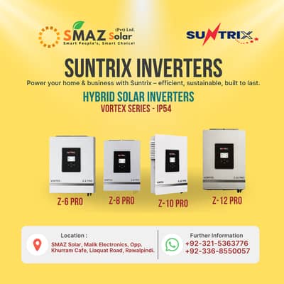 Solar Inverter, Hybrid Solar Inverter, Inverter, Suntrix, IP21, IP54