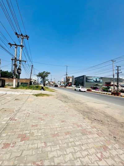 10 marla single storey ground floor hall availble for rent on main lahore road sargodha