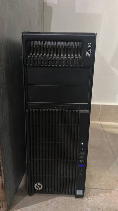 Hp Z640 Workstation with Nvidia GTx 1660 TI