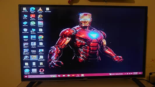 Haier lcd + computer lcd  combo