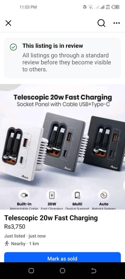 Fast mobile charger