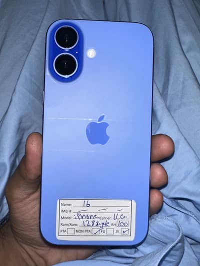 Iphone 16 jv 100 heath 1 cycle