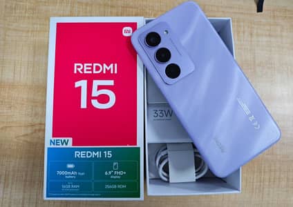 Xiaomi Redmi 15 - 8/128 - 1 week used