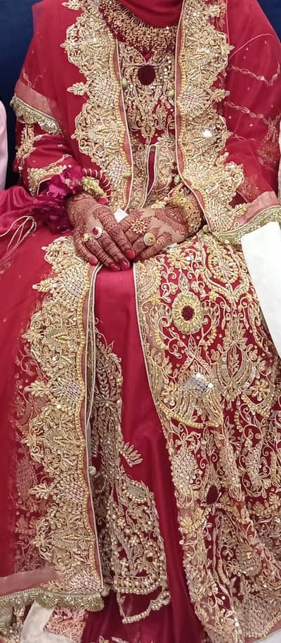 Bridal Lehnga and Double maxi with gown style