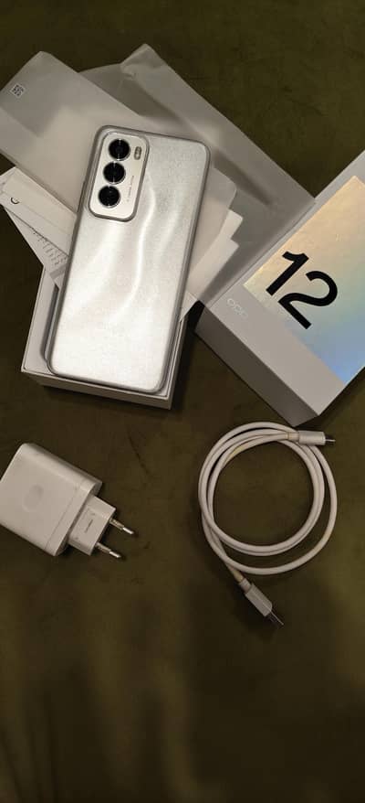 OPPO Reno 12 ,512GB ,5G  24GB   Box Original 80W Charger