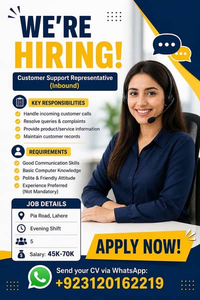 Customer support service representative