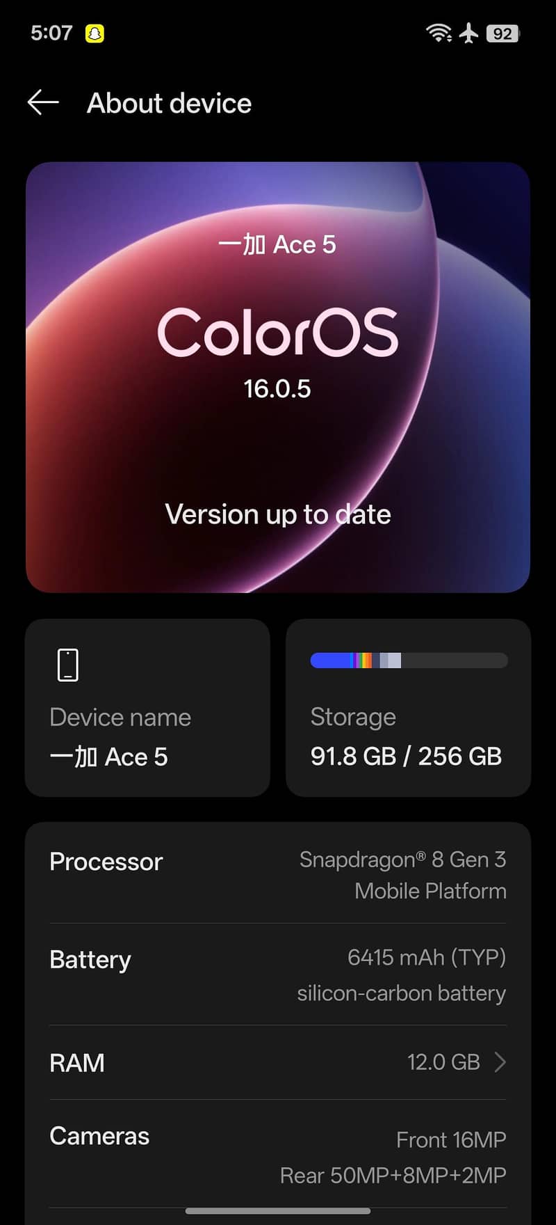 OnePlus - Ace 5 5